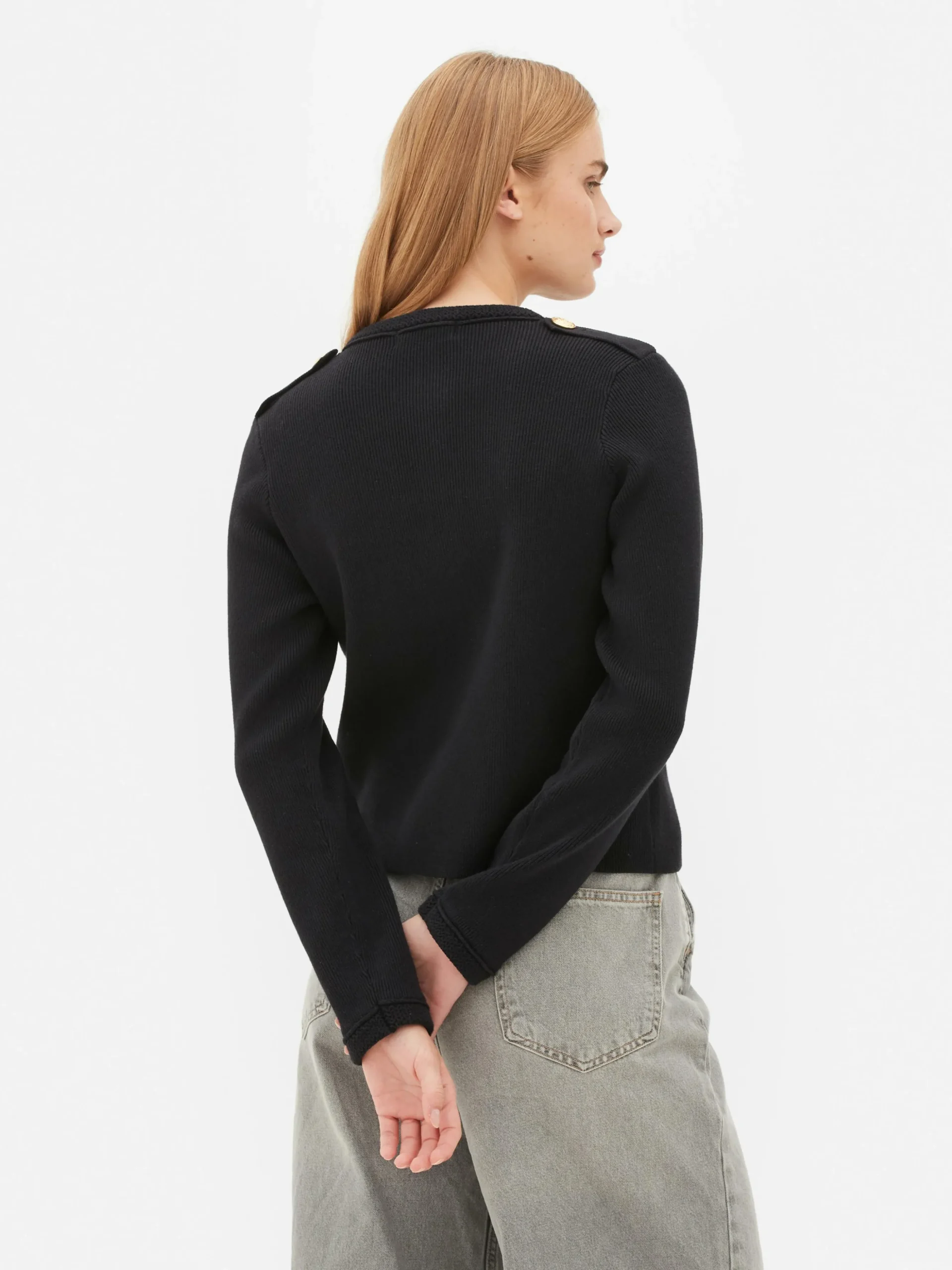 Cárdigan Con Botones