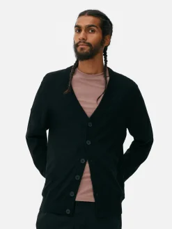 Cárdigan Con Botones Gruesos