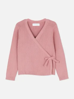 Cárdigan Cruzado Con Diseño Acanalado