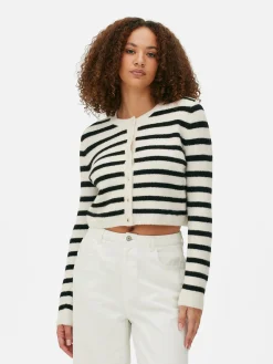 Cárdigan De Punto Con Botones