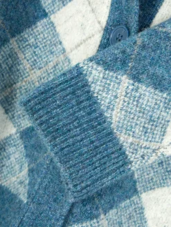 Cárdigan De Punto Con Rombos De Rita Ora