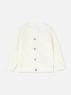 Cárdigan De Punto De Ochos