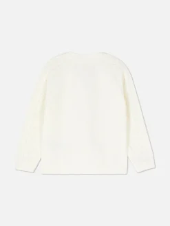 Cárdigan De Punto De Ochos