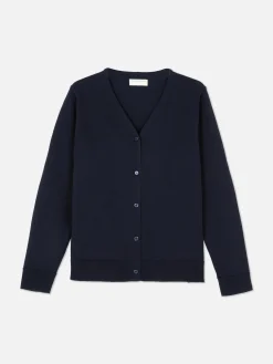 Cárdigan Escolar Para Niña Mayor