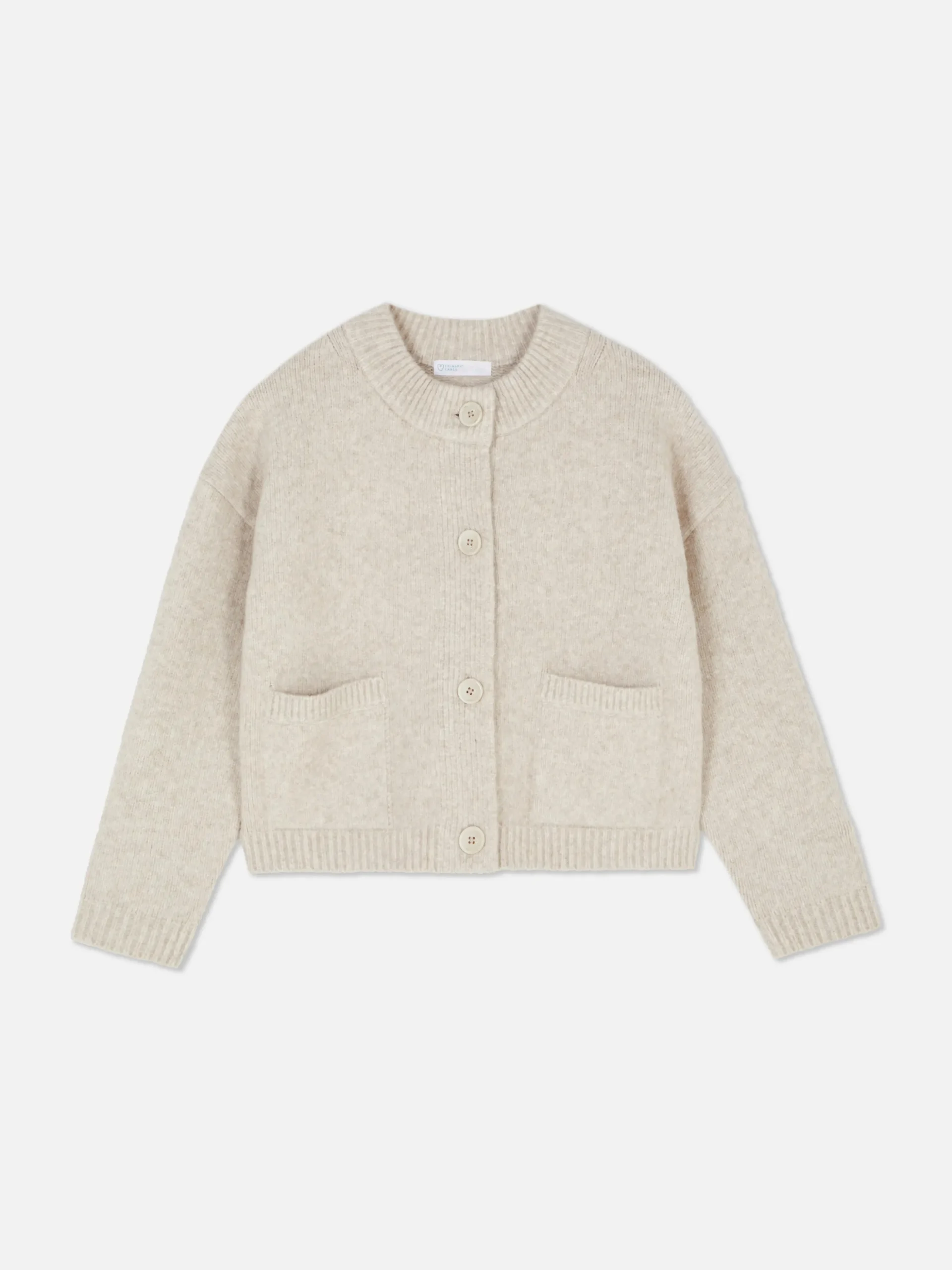 Cárdigan Holgado Con Botones Delanteros