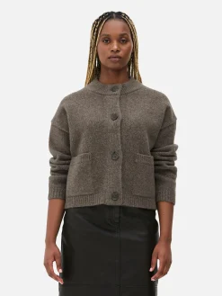 Cárdigan Holgado Con Botones Delanteros