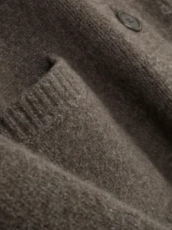 Cárdigan Holgado Con Botones Delanteros