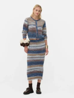 Cárdigan Jaspeado Combinable De Rita Ora