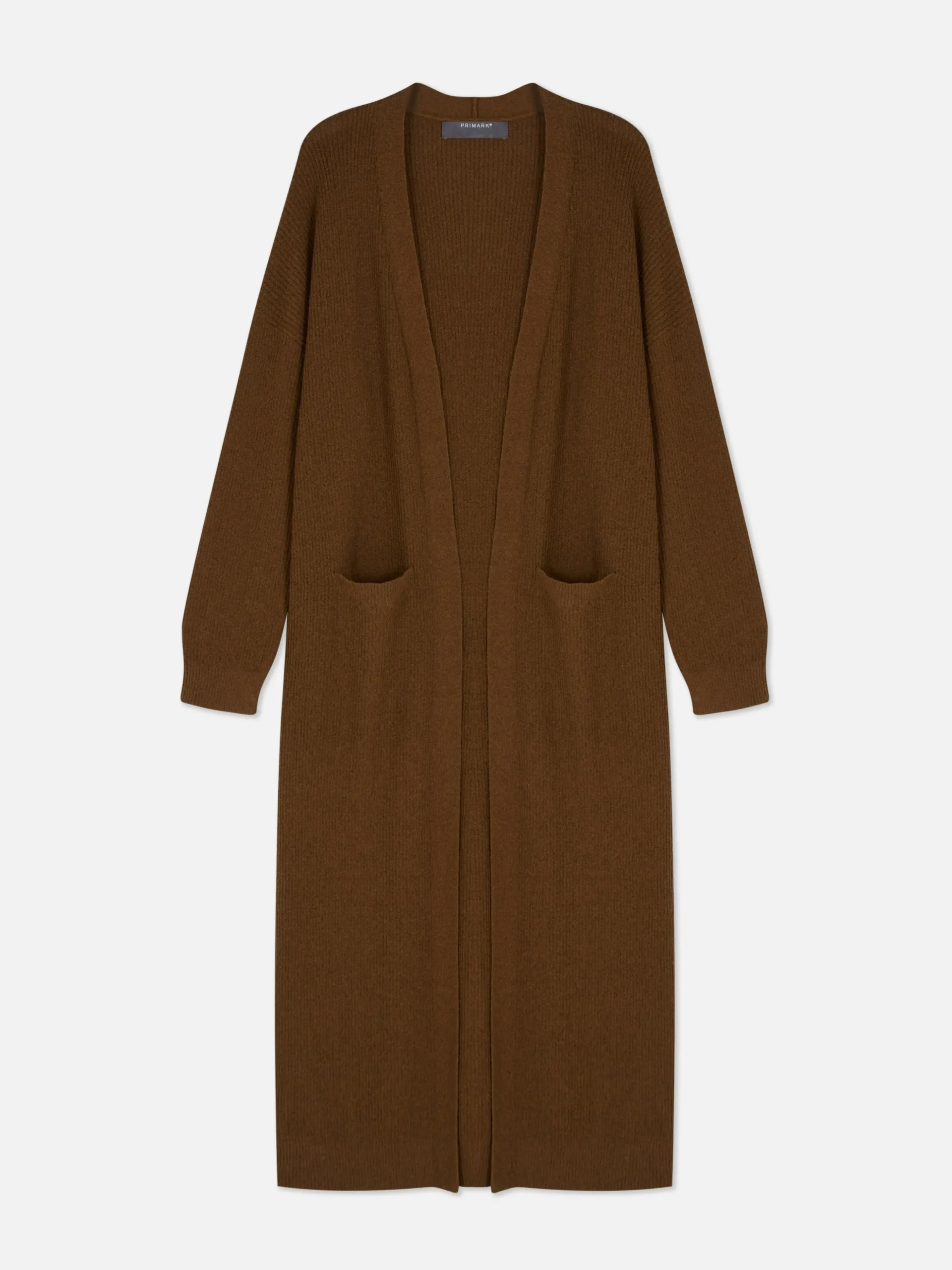 Cárdigan Largo Acanalado