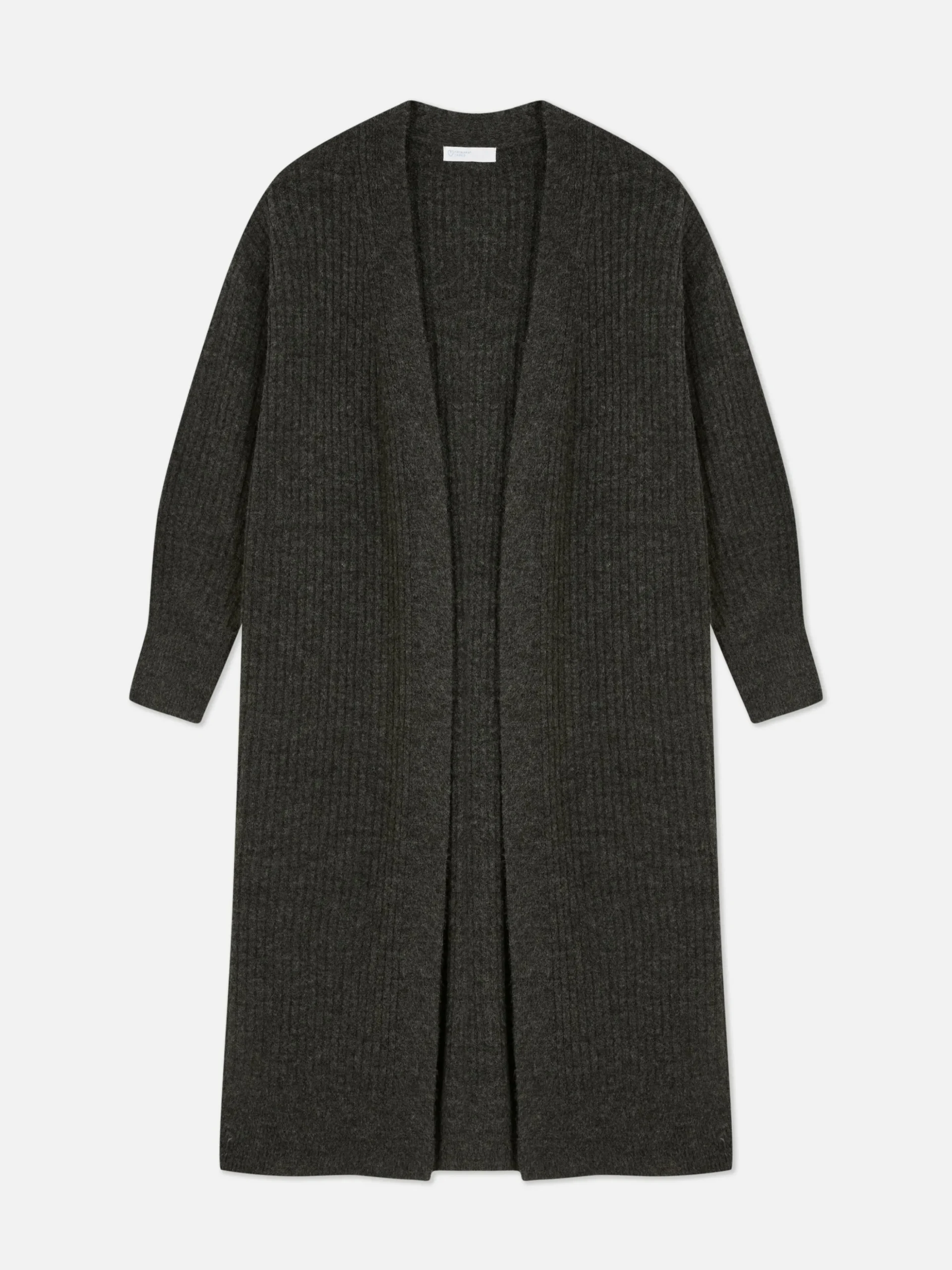 Cárdigan Largo Acanalado