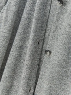 Cárdigan Largo Con Botones