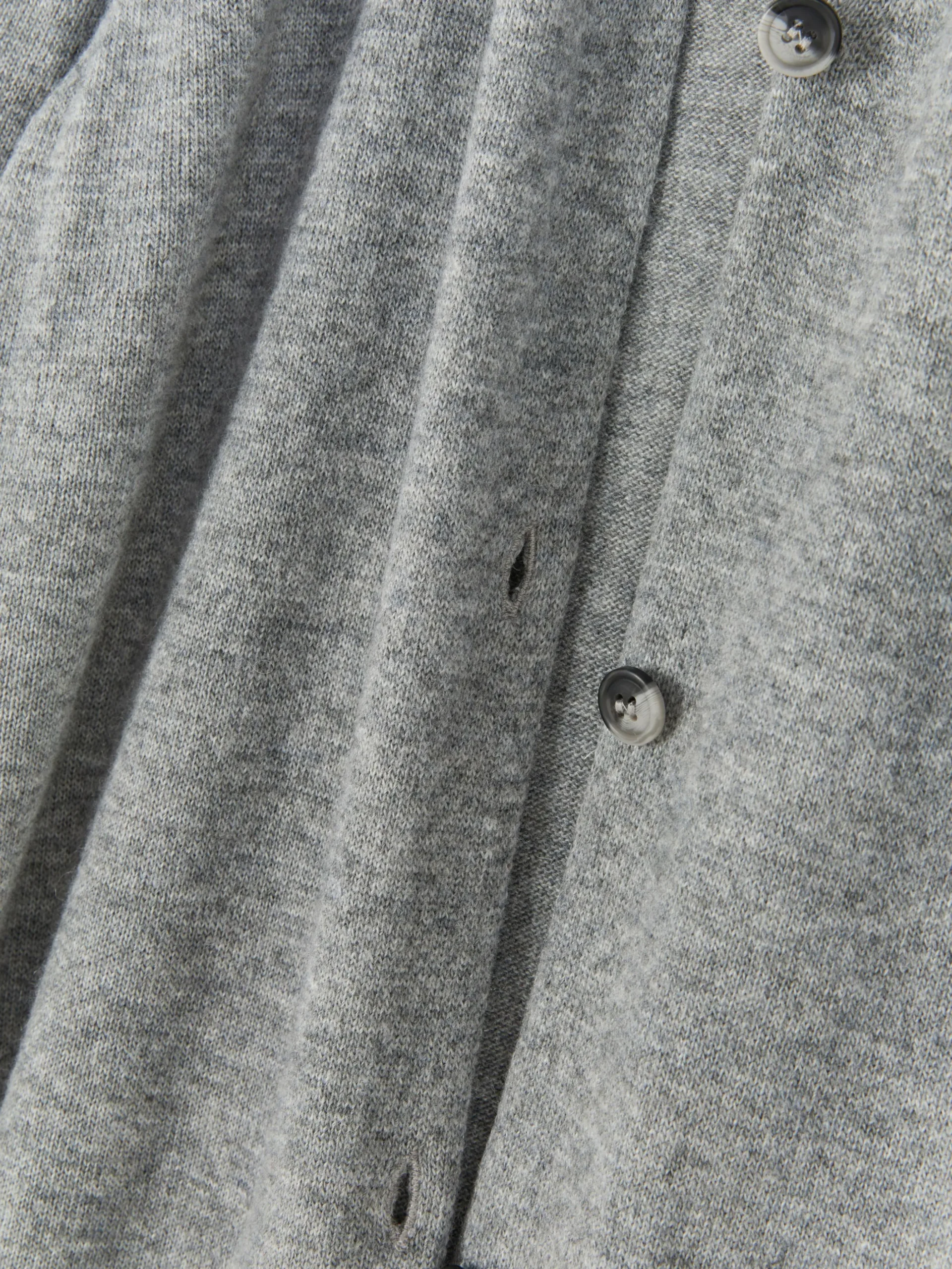 Cárdigan Largo Con Botones