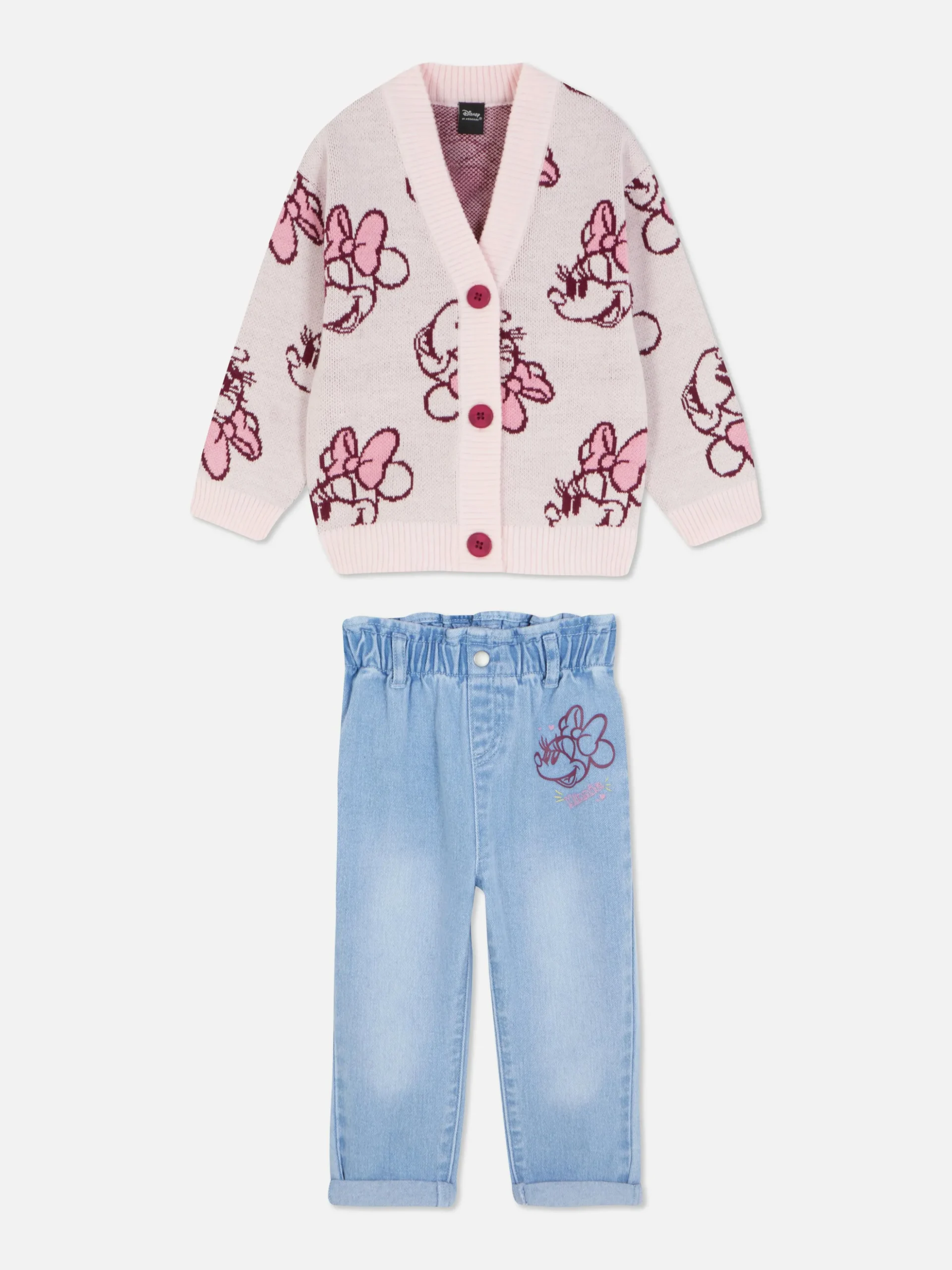 Cárdigan Y Vaqueros Paperbag De Disney