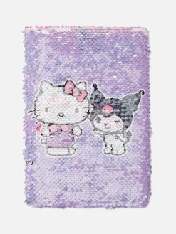 Cuaderno A5 De Lentejuelas De Hello Kitty Y Kuromi
