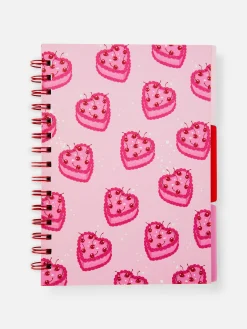 Cuaderno De Pestañas A5 Con Estampado De Pasteles