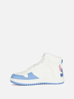 Deportivas De Caña Alta De Stitch De Disney