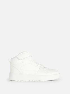 Deportivas De Caña Alta Y Suela Gruesa