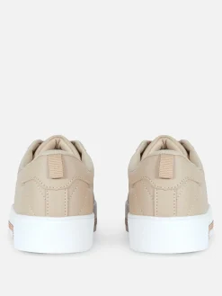 Deportivas De Caña Baja Con Strass