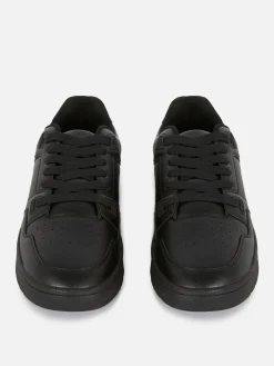 Deportivas De Caña Baja Con Cordones