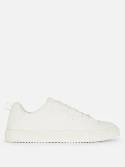 Deportivas De Caña Baja Con Cordones