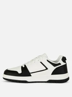 Deportivas De Caña Baja Con Paneles