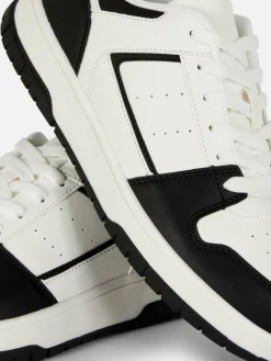 Deportivas De Caña Baja Con Paneles