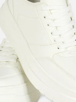 Deportivas De Caña Baja De Plataforma Plana