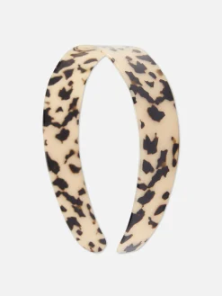 Diadema Ancha Para El Cabello De Resina