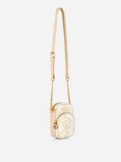 Disney’s Bambi Gold-Toned Embellished Phone Bag