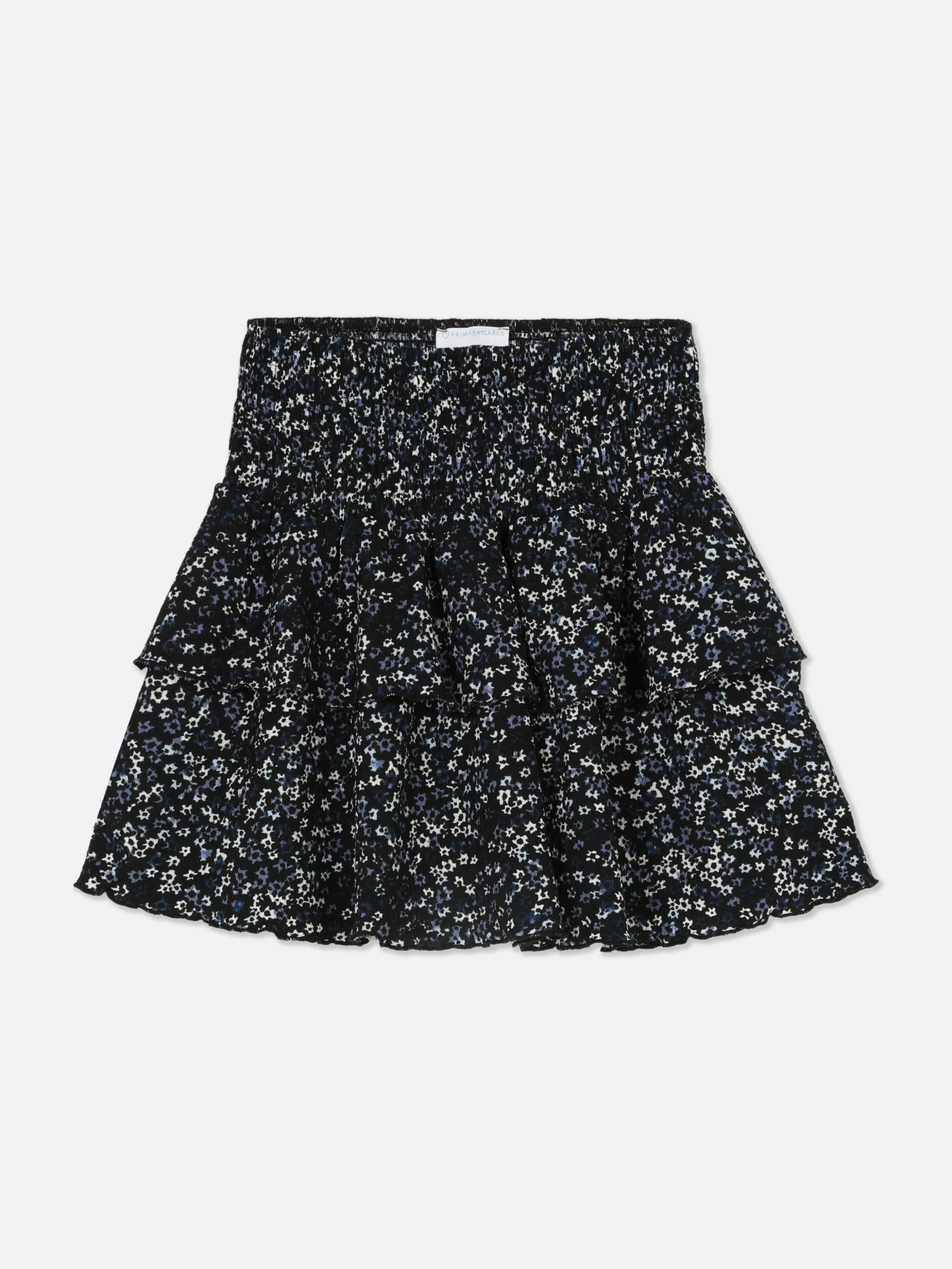 Falda Floral A Capas