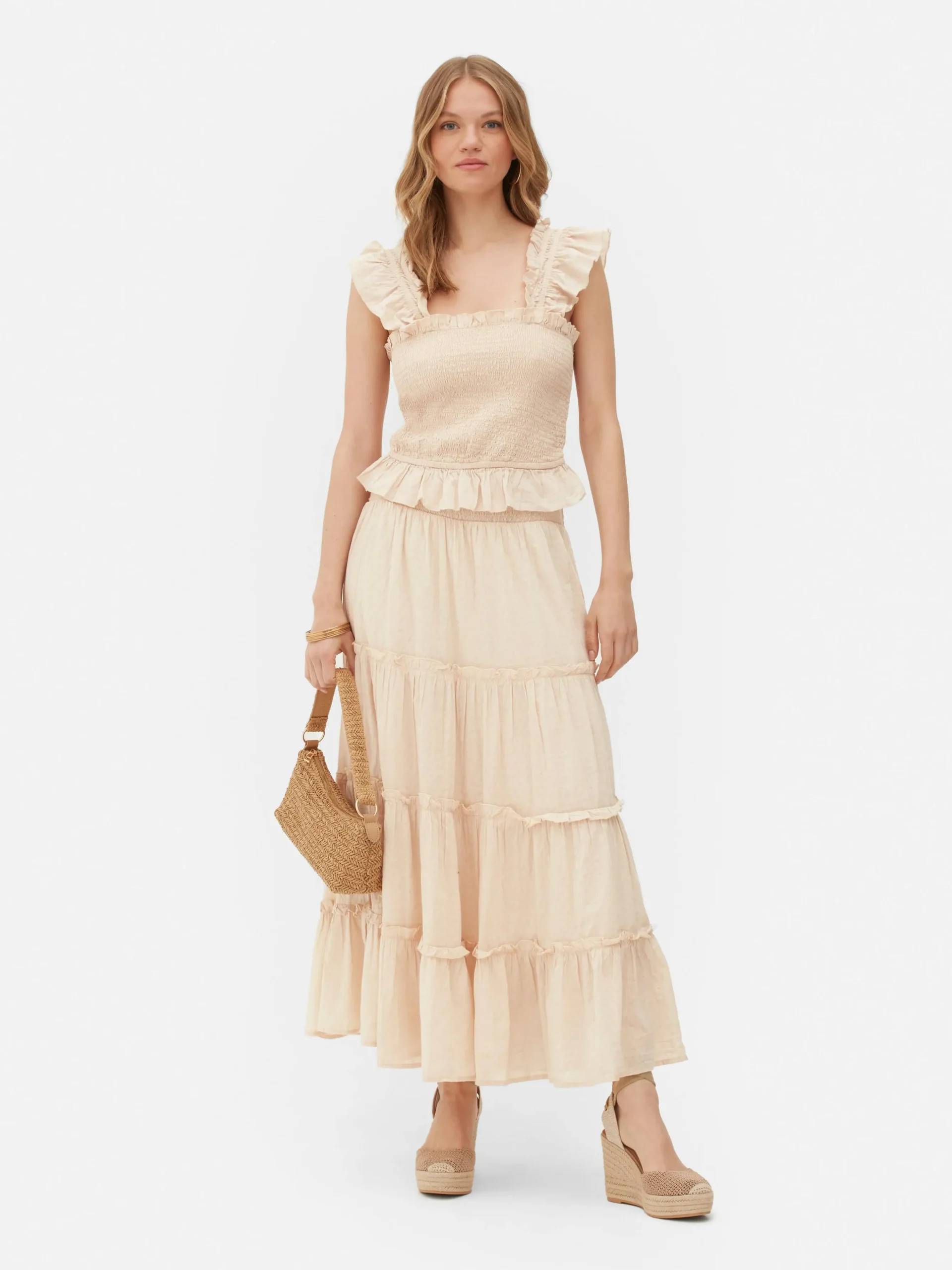 Falda Larga Tipo Prairie De Paula Echevarría