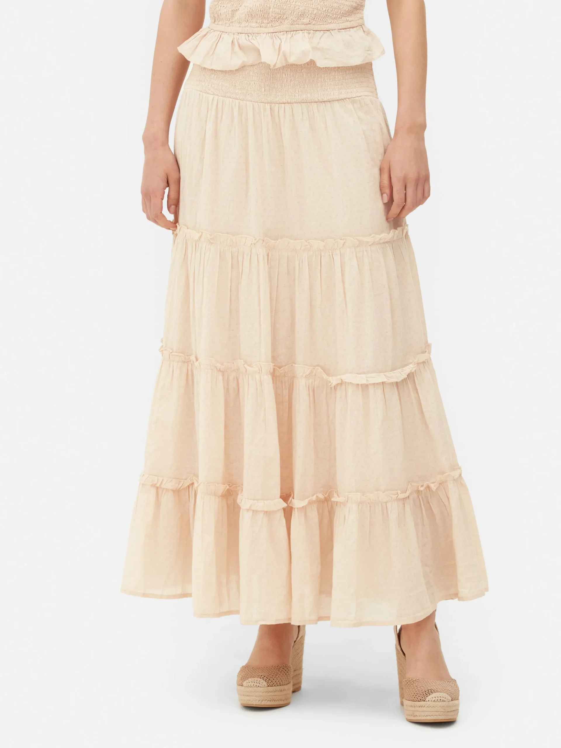 Falda Larga Tipo Prairie De Paula Echevarría