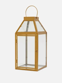 Farolillo Portavelas Con Marco Metálico