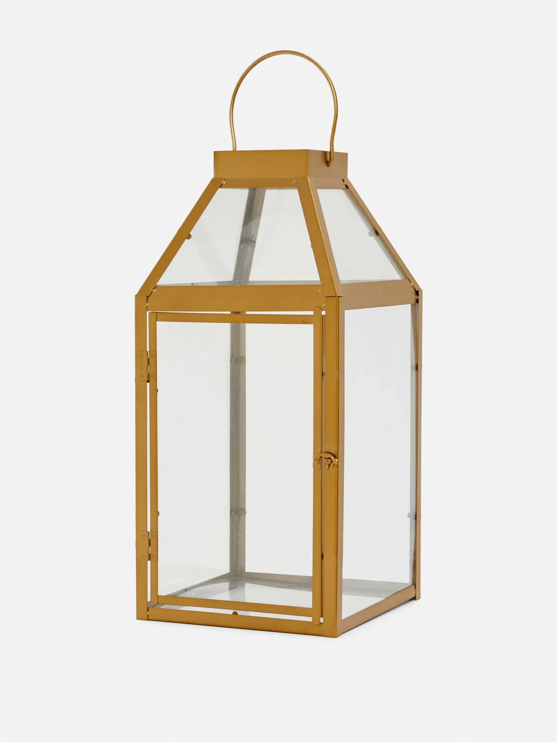 Farolillo Portavelas Con Marco Metálico