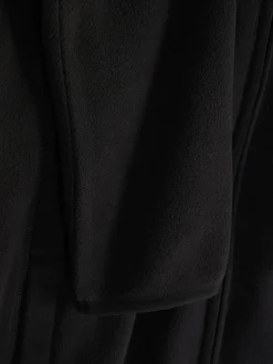 Forro Polar Con Cremallera Y Cuello Chimenea