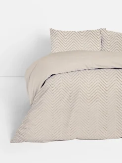 Funda Nórdica Reversible Con Textura Para Cama Doble