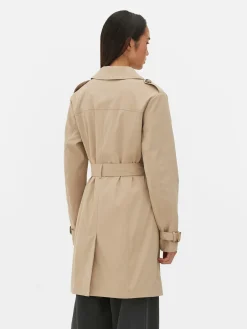 Gabardina Clásica De Doble Botonadura