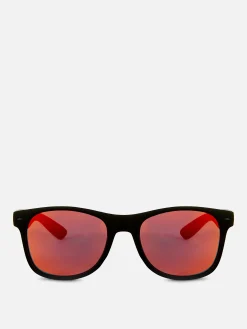 Gafas De Sol Espejo Con Montura Cuadrada