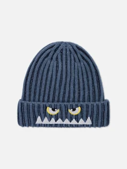 Gorro De Punto Bordado