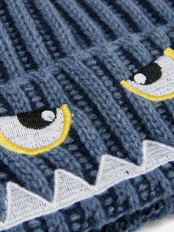 Gorro De Punto Bordado