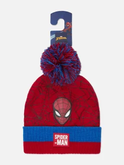 Gorro De Punto Con Pompón De Spiderman De Marvel