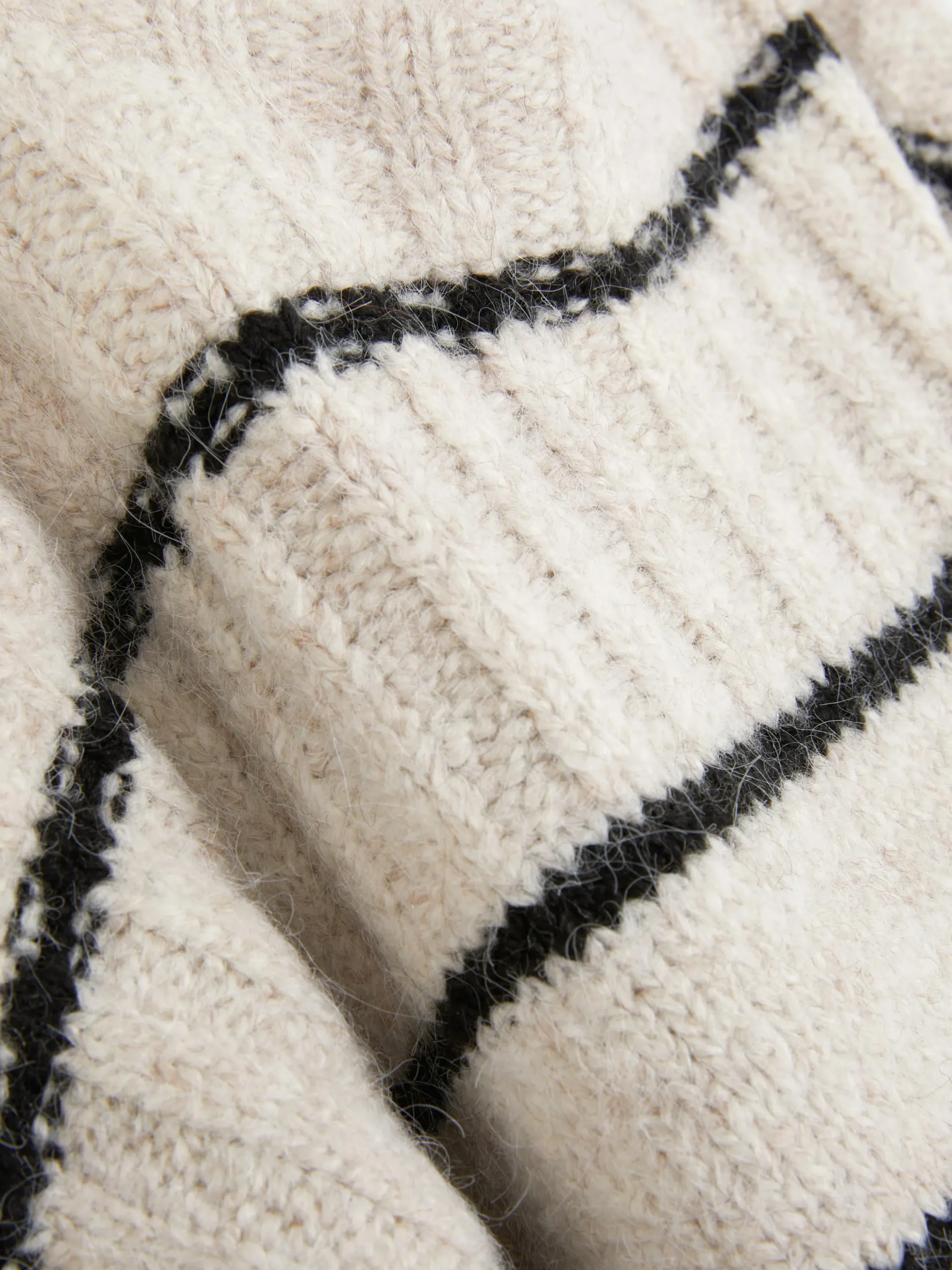 Jersey A Rayas De Corte Cuadrado