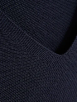 Jersey De Manga Larga Con Cuello Barco