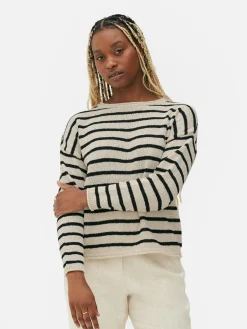 Jersey De Punto A Rayas