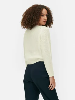 Jersey De Punto Bordado