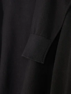 Jersey De Punto Con Media Cremallera