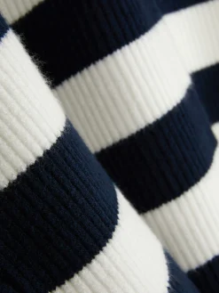 Jersey De Punto Con Media Cremallera