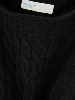 Jersey De Punto De Ochos De Cuello Alto