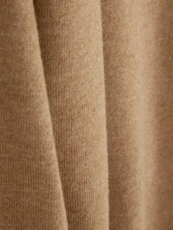 Jersey De Punto Fino Con Cuello De Pico