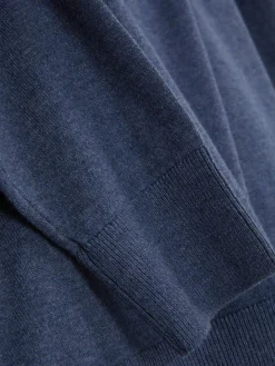 Jersey De Punto Fino Y Cuello Redondo